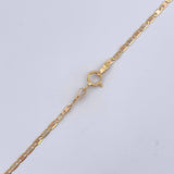 Flat Mariner Chain 1.95gr / 50cm / +3 18K Gold &