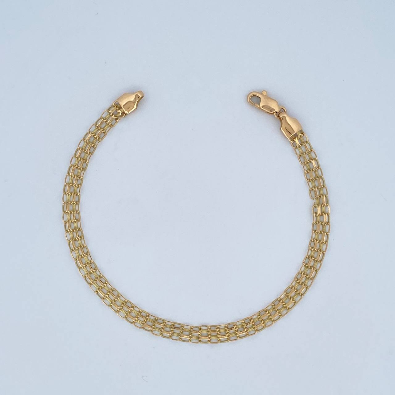 Pulso Chino 4.95gr / 21.5cm / +0 Oro 18K &