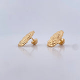 Virgin Guadalupe Stud Earrings 0.65gr / 18K Gold $