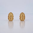 Virgin Guadalupe Stud Earrings 0.65gr / 18K Gold $