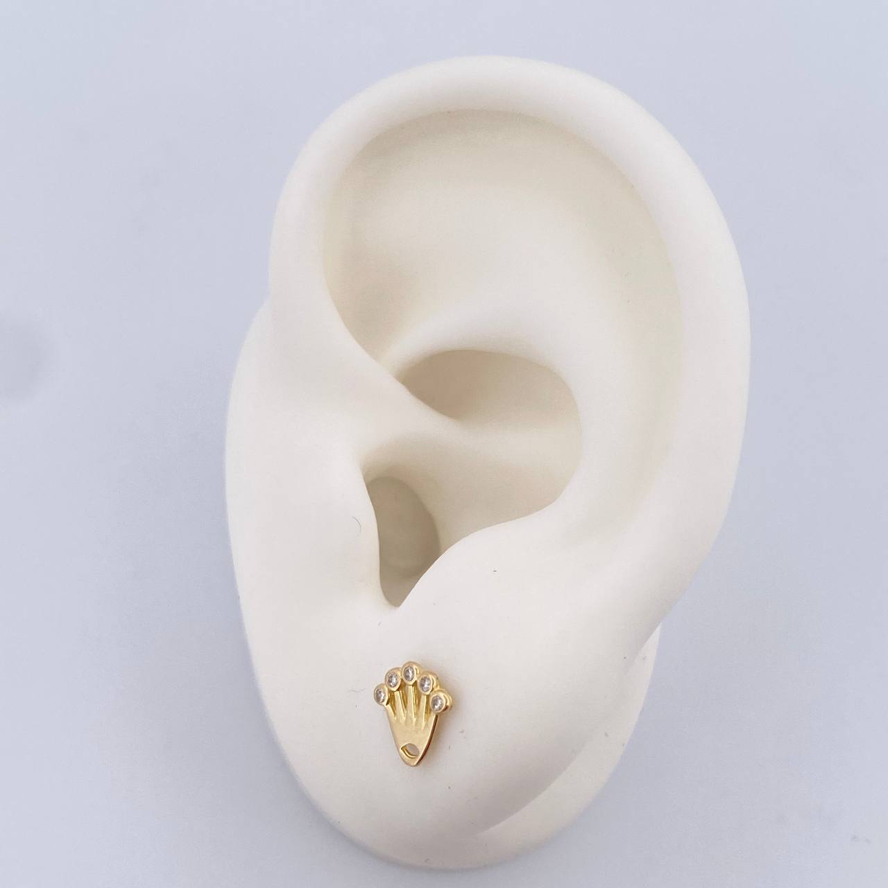 Topos Corona 0.85gr / 7mm Oro Amarillo 18K %