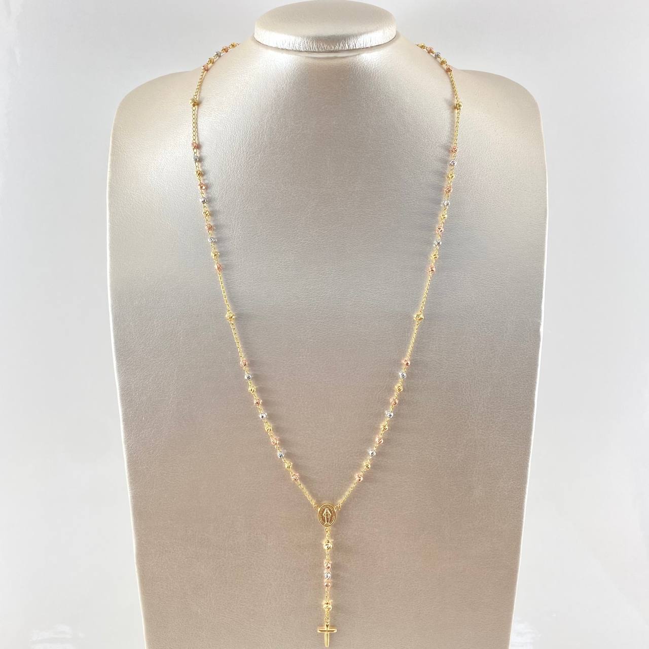 Rosario Virgen Milagrosa 8.45gr / 60cm / Oro 18K