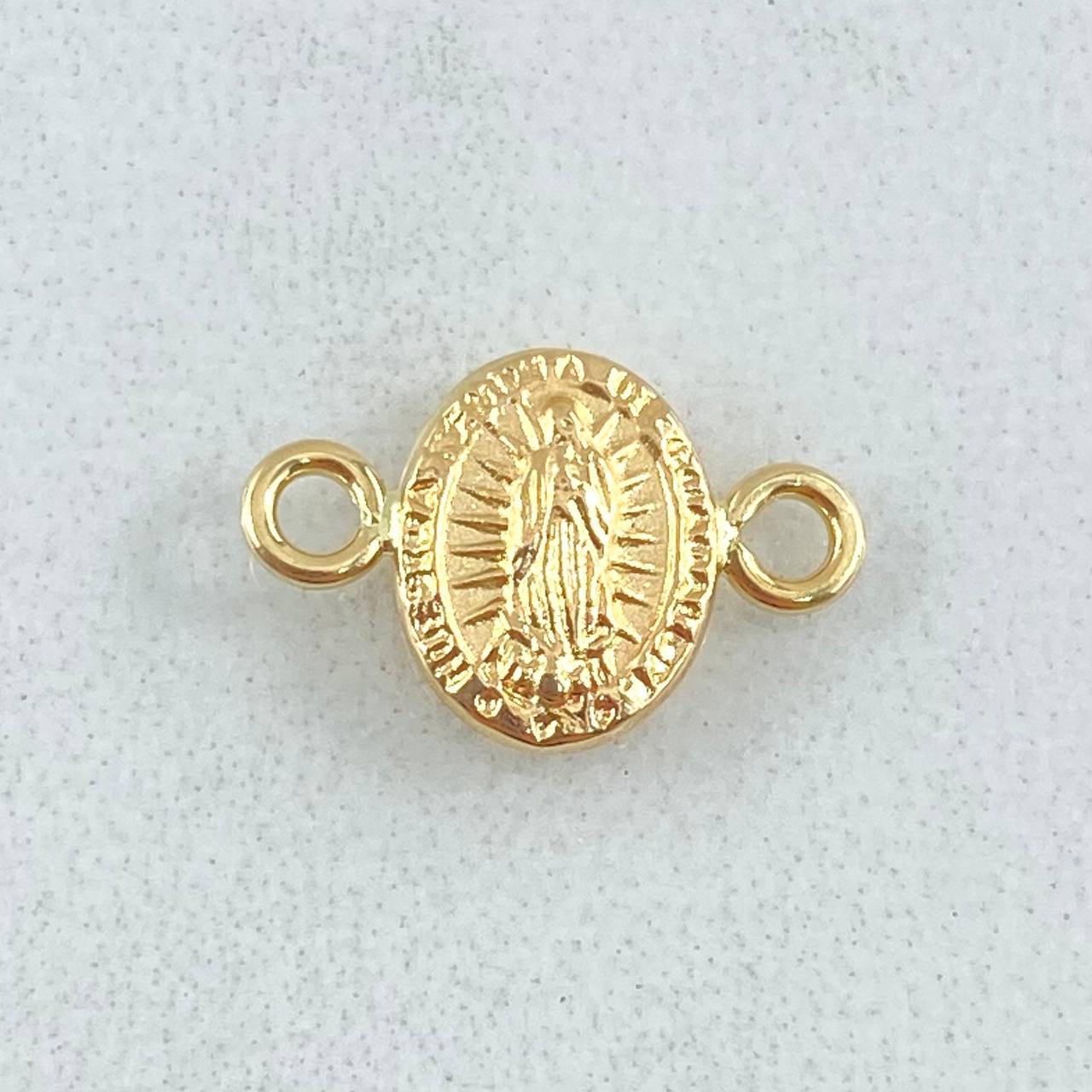 Herraje Virgen Guadalupe 0.35gr / 1.4cm / Oro Amarillo 18K
