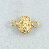 Herraje Virgen Guadalupe 0.35gr / 1.4cm / Oro Amarillo 18K