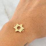 Charm Star of David 1gr / 1.7cm / 18K Gold ©