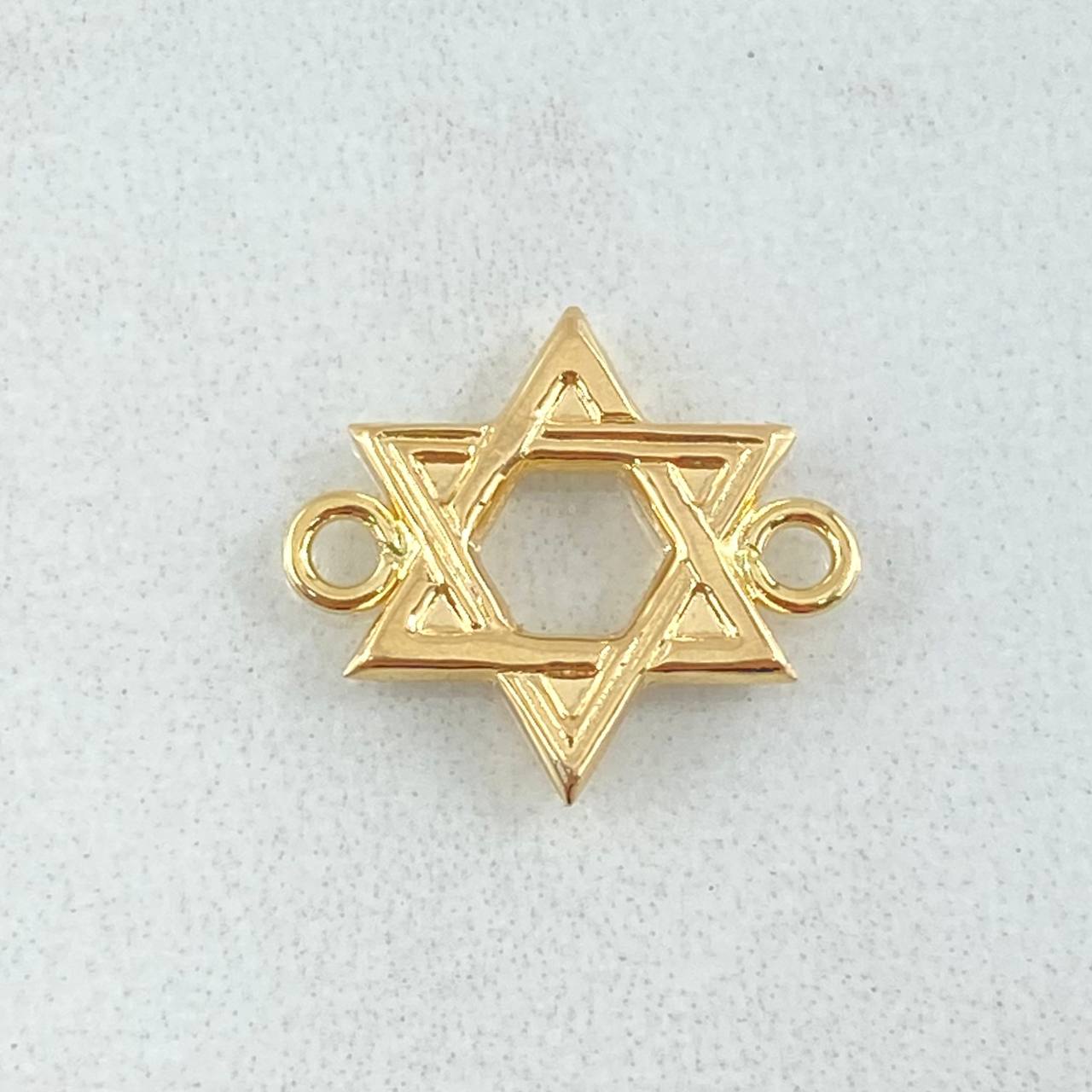 Charm Star of David 0.6gr / 1.5cm / 18K Gold ©