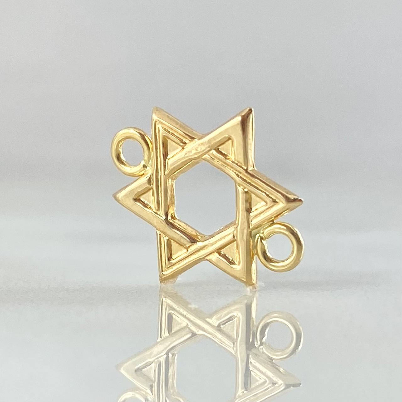 Charm Star of David 0.6gr / 1.5cm / 18K Gold ©