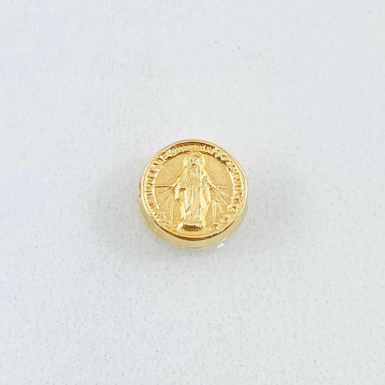 Herraje Virgen Milagrosa 0.65gr / 1/2 in / Oro Amarillo 18K *