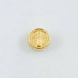 Herraje Virgen Milagrosa 0.65gr / 1/2 in / Oro Amarillo 18K *