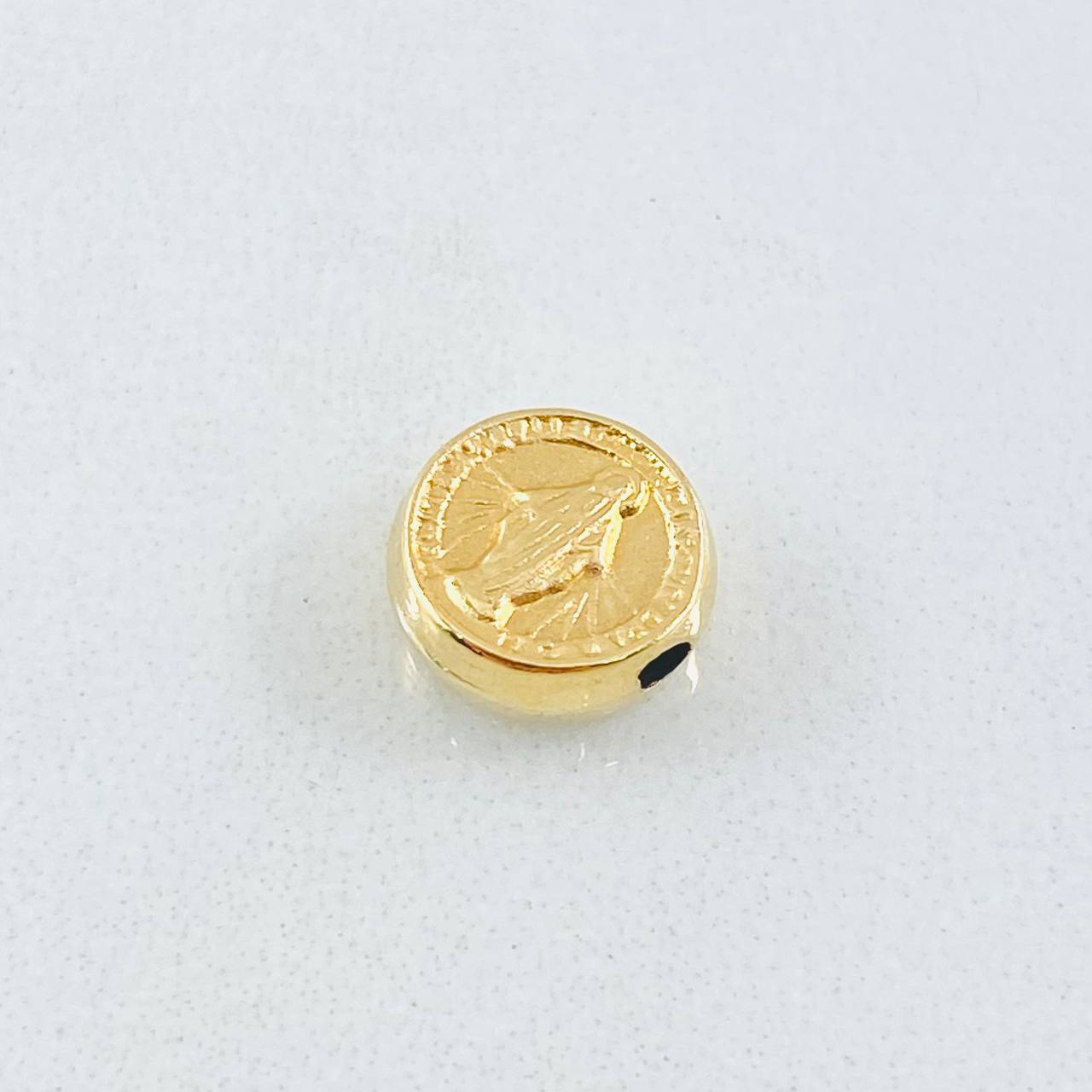 Herraje Virgen Milagrosa 0.55gr / 1/2 in / Oro Amarillo 18K *