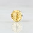 Herraje Virgen Milagrosa 0.55gr / 1/2 in / Oro Amarillo 18K