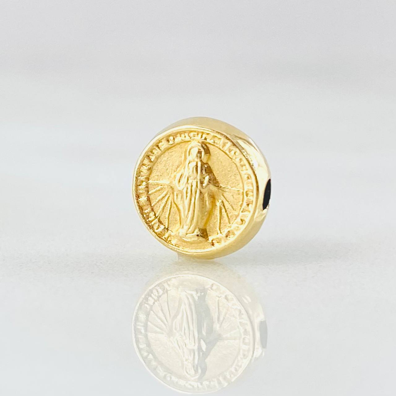 Herraje Virgen Milagrosa 0.55gr / 1/2 in / Oro Amarillo 18K *