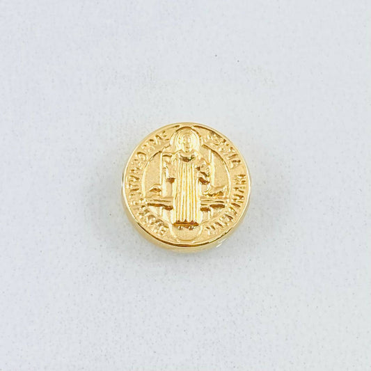 Herraje San Benito 0.75gr / 1/2 in / Oro Amarillo 18K