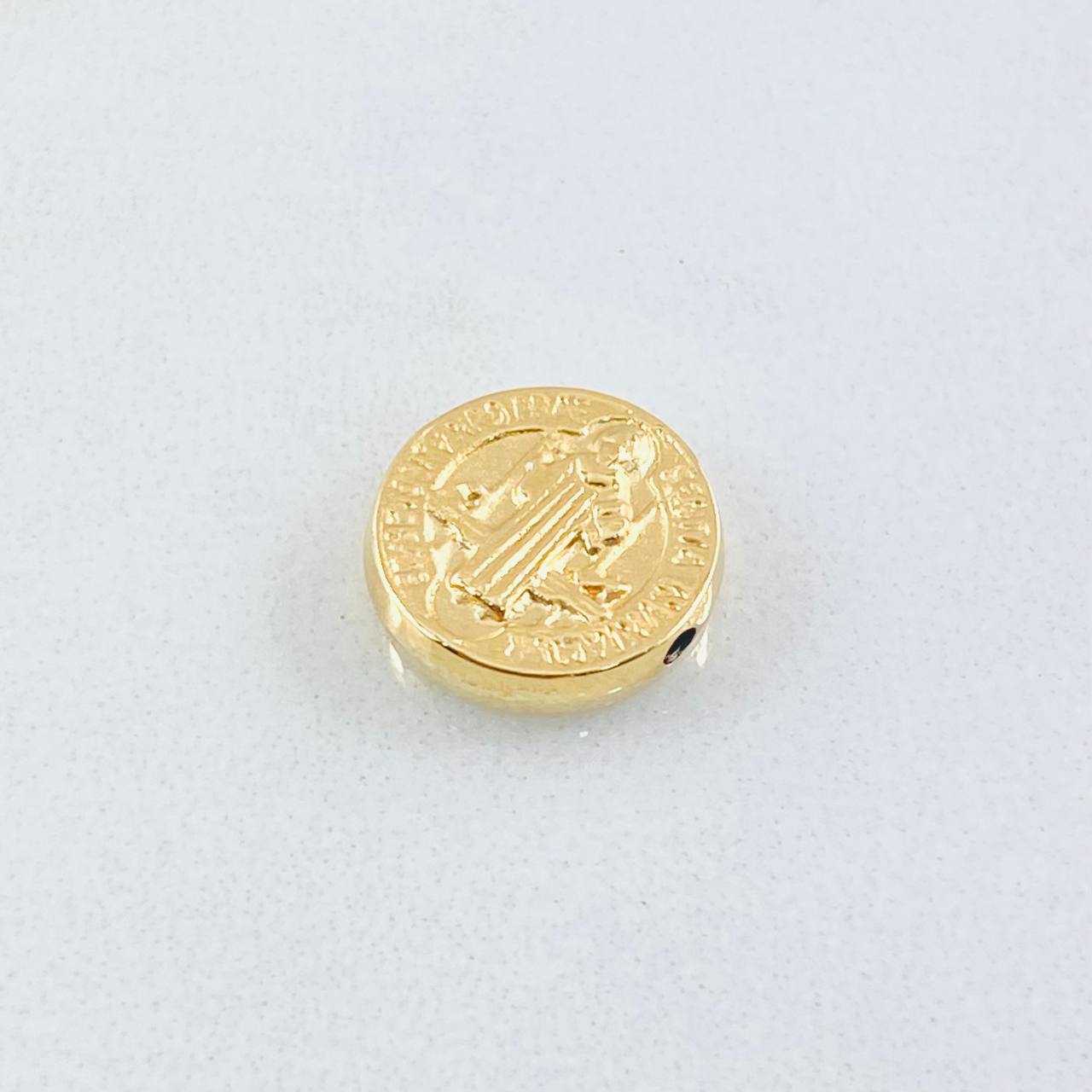 Herraje San Benito 0.75gr / 1/2 in / Oro Amarillo 18K