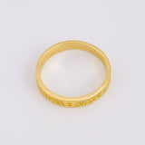 Anillo Churumbela Tornillos 3g / T8 Oro Amarillo 18K