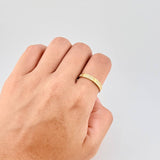Anillo Churumbela Tornillos 3g / T8 Oro Amarillo 18K