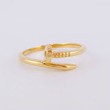 Anillo Clavo 2.65g / T7 3/4 Oro Amarillo 18K