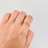 Anillo Clavo 2.3g / T4 1/4 Oro Amarillo 18K