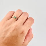 Anillo Corazón Tupido 1.5g / T5 1/4 Oro Amarillo 18K