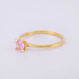 Anillo Solitario 1.15g / T5 1/4 Oro Amarillo 18K
