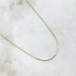 Flat Snake Chain 1.35gr / 45cm / 0.7mm Yellow Gold +3 18K (Offer)