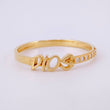 Anillo Dios 1.55g / T8 3/4 Oro Amarillo 18K