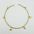 Tobillera GC Dijes 4.45gr / 10 3/4 in / 3.1mm Oro Amarillo 18K