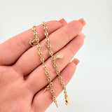 Tobillera GC Dijes 4.5gr / 10 1/4 in / 3.1mm Oro Amarillo 18K