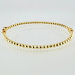 Pulso Aro Bolas 5.2gr / 7 in / 3mm Oro Amarillo +4 18K ©