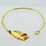 Pulso Aro Flor Campana 7.05gr / 7 in / 2mm Oro Amarillo +4 18K ©