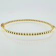 Pulso Aro Bolas 4.8gr / 7 in / 3mm Oro Amarillo +4 18K ©