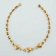 Pulso GC Trio Corazon 2.1gr / 6 1/2 in / 3.1mm Oro Amarillo 18K *