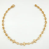 Pulso GC Trio Cruces 2.05gr / 7 in / 3.1mm Oro Amarillo 18K *