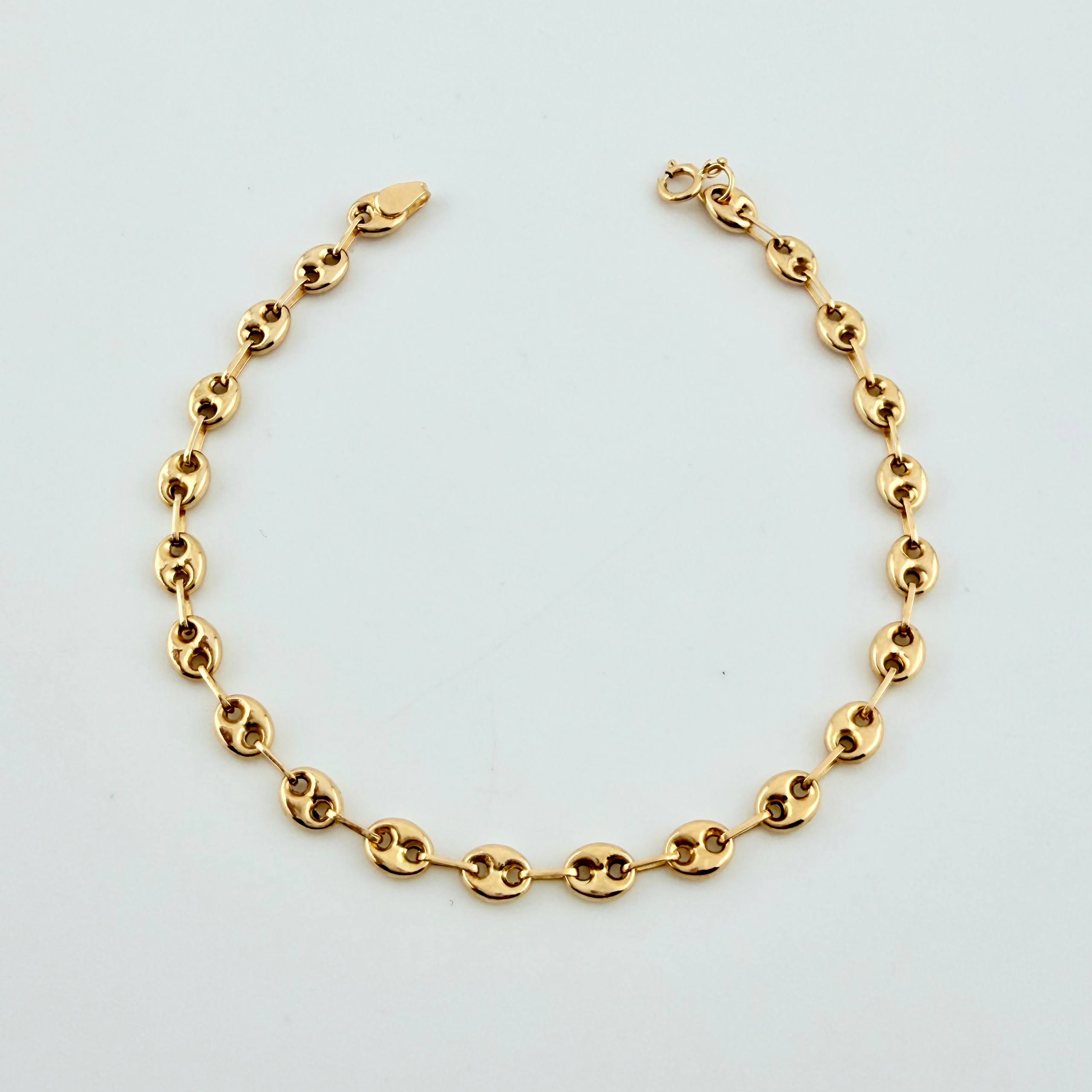 Pulso GC 2.5gr / 8 1/4 in / 3.8mm Oro Amarillo 18K *