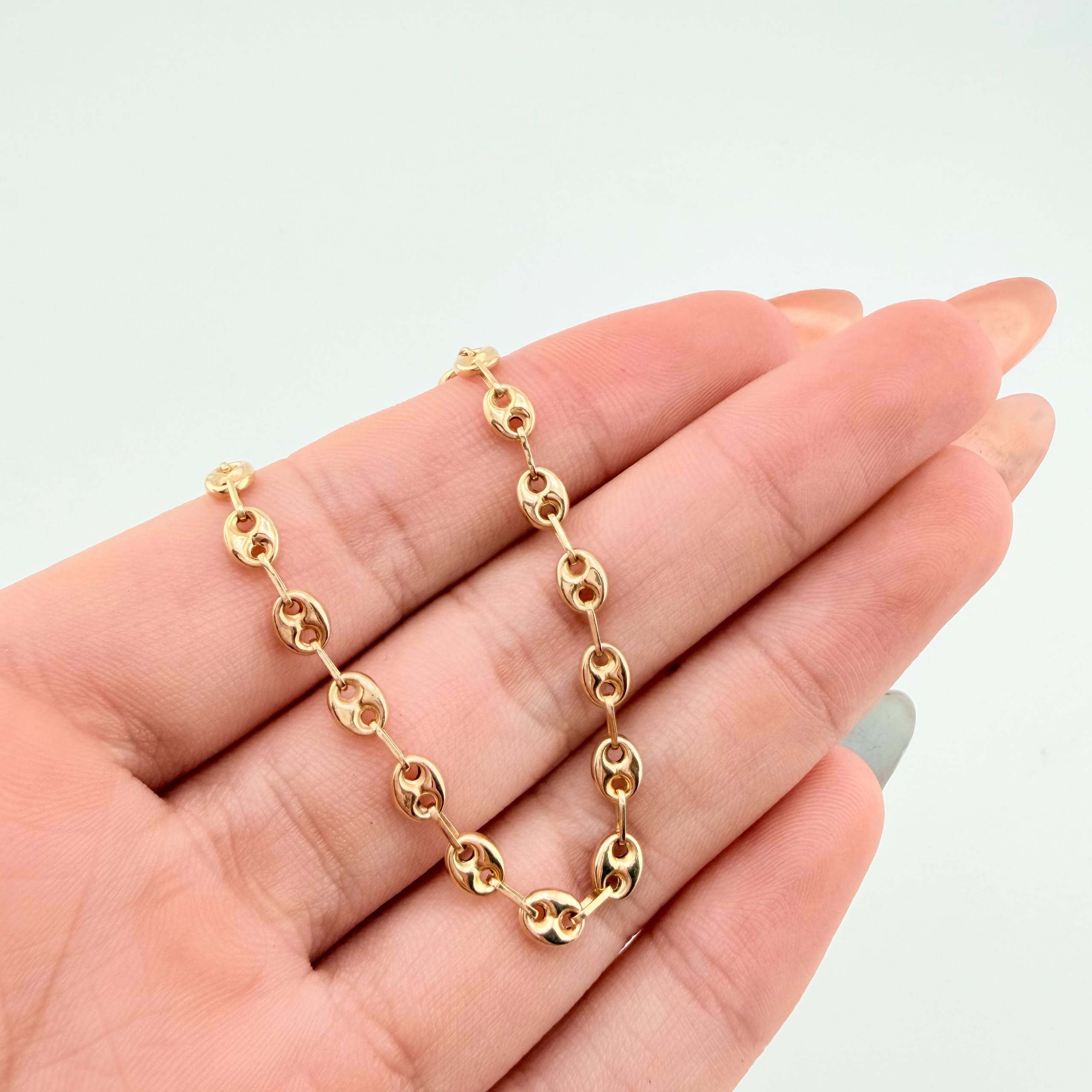 Pulso GC 2.5gr / 8 1/4 in / 3.8mm Oro Amarillo 18K *