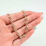 Pulso GC 3.55gr / 8 1/4 in / 4.7mm Tres Oros 18K ©