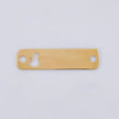 Charm Cat Plate 0.8 g / 1 in Yellow Gold 18K