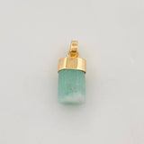 Dije Morralla Esmeralda 0.8g / 3/4 in Oro Amarillo 18K