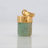 Dije Morralla Esmeralda 0.8g / 3/4 in Oro Amarillo 18K