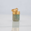 Dije Morralla Esmeralda 0.8g / 3/4 in Oro Amarillo 18K