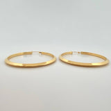 Candongas Clau 4.45gr / 5cm / Oro Amarillo 18K $