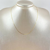 Mini Snake Chain 1.2gr / 45cm / 1mm Yellow Gold +3 18K