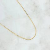 Mini Mirror Chain 1.35gr / 45cm / 0.7mm Yellow Gold +3 18K