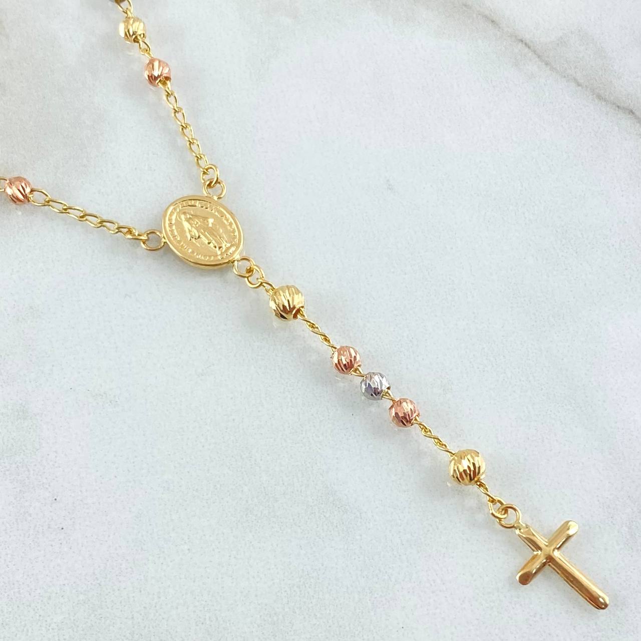 Miraculous Virgin Rosary 8.55gr / 60cm / 18K Gold