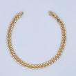 Cuban Links Bracelet 5.35gr / 8.2in / +0 18K Gold &