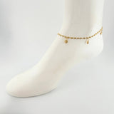 Tobillera GC Dijes 4.13gr / 9 3/4 in / 3.1mm Oro Amarillo 18K