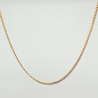 Cadena Cubana 2.25gr / 19 3/4 in / 1.7mm Oro Amarillo +1 18K