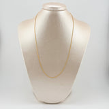 Cadena Cubana 2.25gr / 19 3/4 in / 1.7mm Oro Amarillo +1 18K