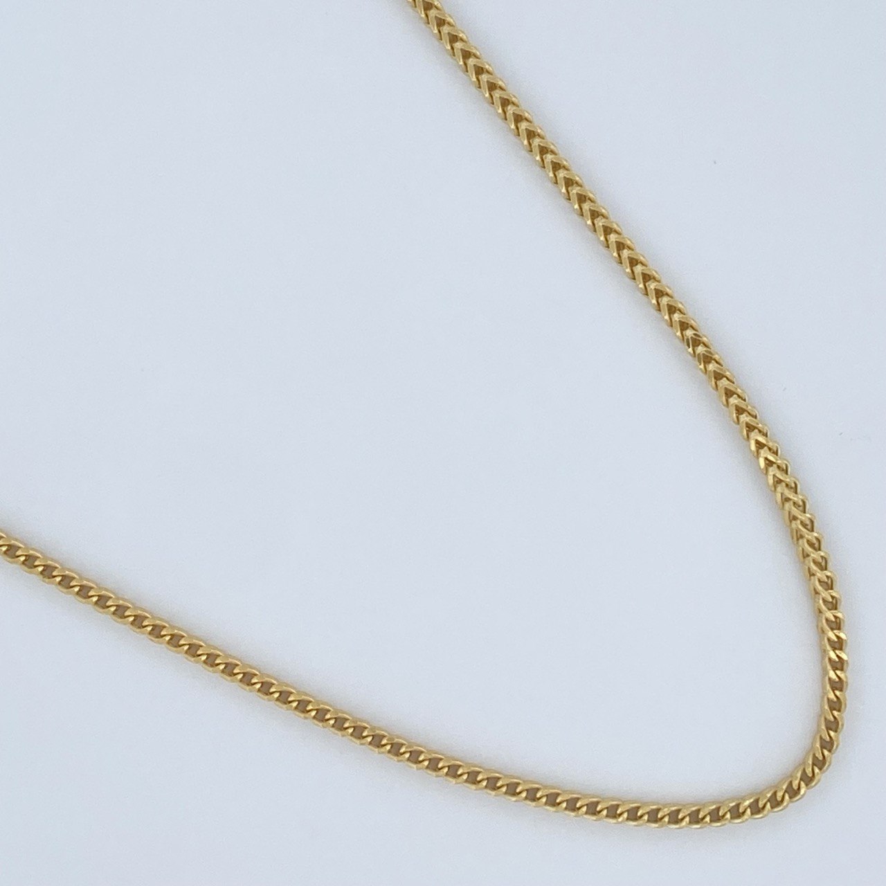 Cadena Franco 7.75gr / 21 3/4 in / Oro Amarillo +3 18K $