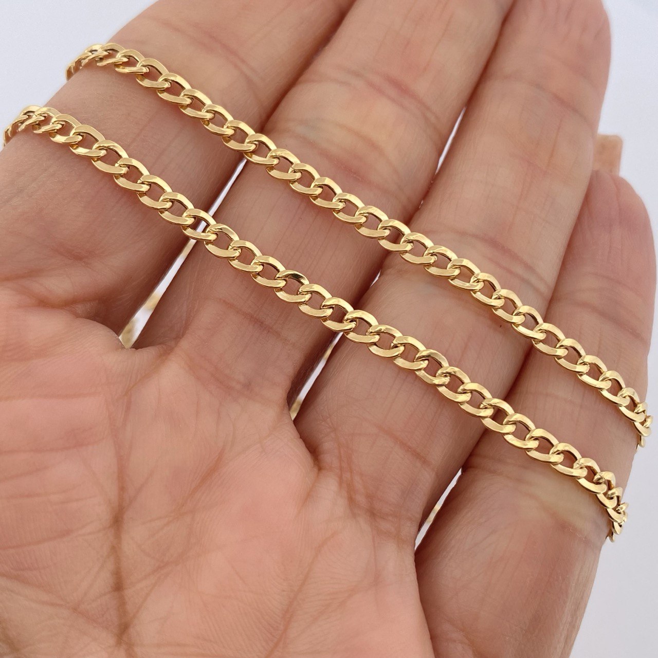 Cuban Links 5.4gr / 25 3/4 in / 18K Gold +1 $